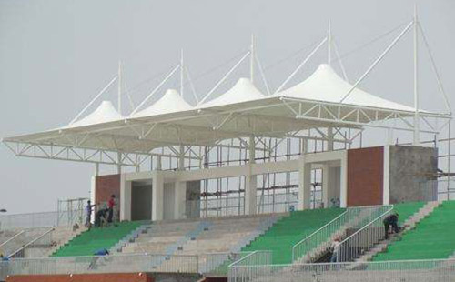 洛陽(yáng)師范學(xué)院膜結構看臺