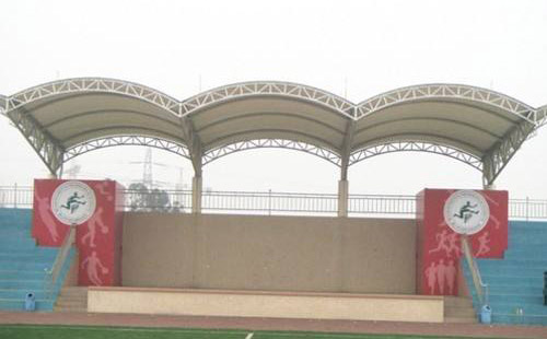 孟津育才實(shí)驗學(xué)校膜結構看臺