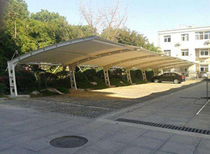 焦作<font color='red'>膜結構車(chē)棚</font>【焦運集團充電樁車(chē)棚】等案例賞析