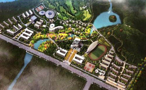 南陽(yáng)職業(yè)學(xué)院膜結構看臺設計效果圖