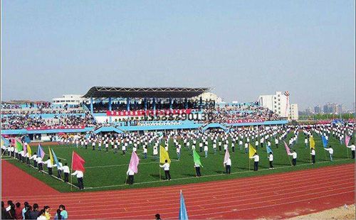 平頂山學(xué)院膜結構看臺（主席臺）現狀