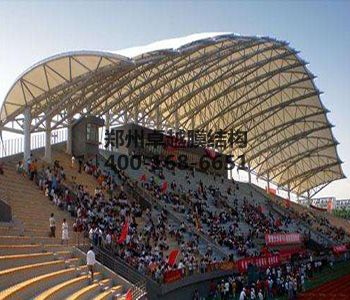 白銀<font color='red'>膜結構看臺</font>【白銀育正學(xué)校等】設計方案