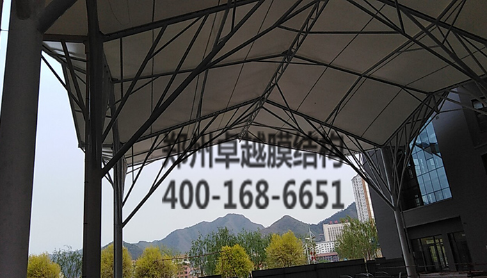 河北承德天寶富麗灣下沉式廣場(chǎng)膜結構