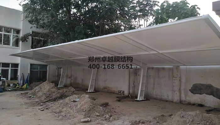 濮陽(yáng)公安局膜結構汽車(chē)棚