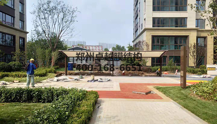 秦皇島膜結構自行車(chē)棚