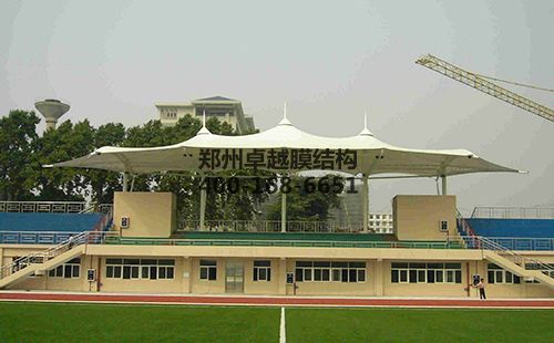 朝陽(yáng)<font color='red'>膜結構看臺</font>【朝陽(yáng)市技師學(xué)院等】設計施工案例