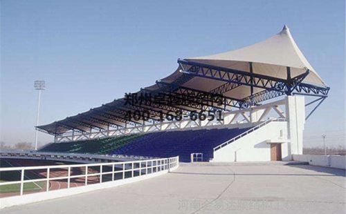 防城港<font color='red'>膜結構看臺</font>【防城港中學(xué)等】設計施工案例