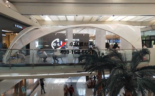 鄭州國貿360<font color='red'>膜結構景觀(guān)</font>/罩棚工程動(dòng)態(tài)