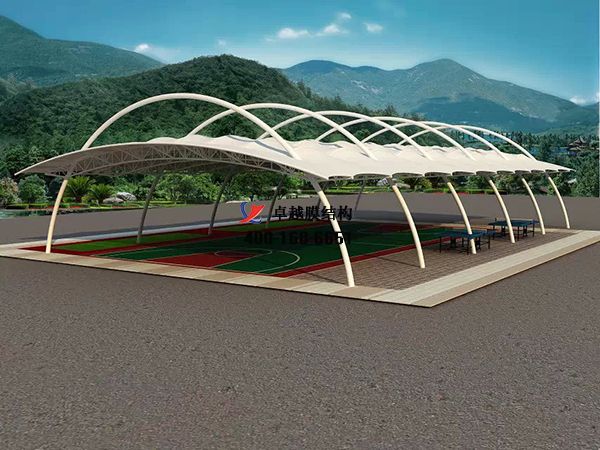   邯鄲<font color='red'>膜結構車(chē)棚</font>【邯鄲鋼鐵集團有限責任公司】工程實(shí)例