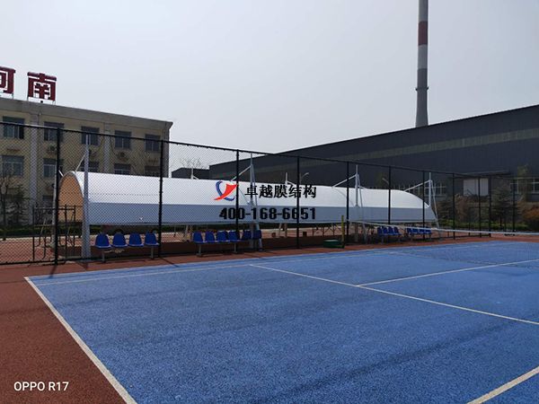 卓越鶴壁鏈條廠(chǎng)<font color='red'>膜結構車(chē)棚</font>/頂棚項目工程動(dòng)態(tài)