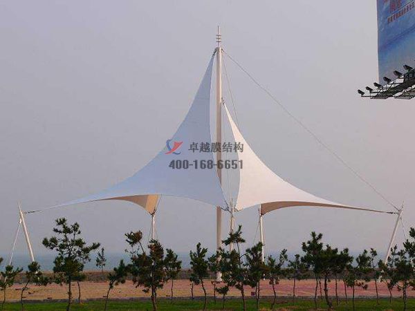 株洲張拉<font color='red'>膜結構景觀(guān)</font>小品【案例圖片】 　　