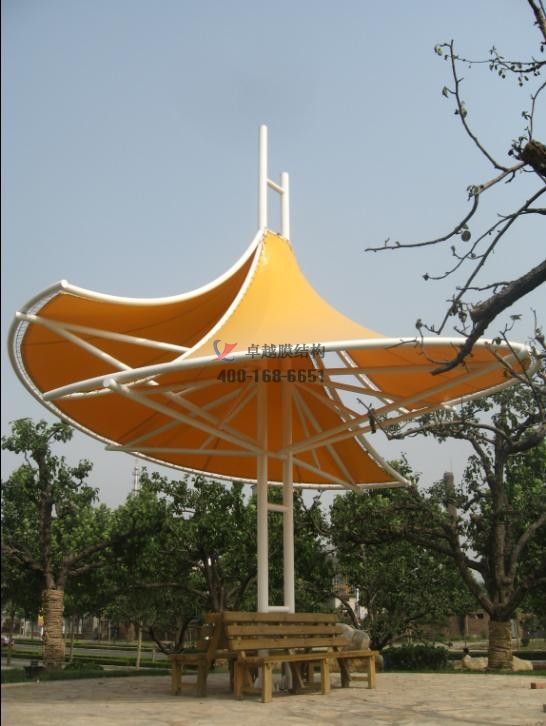 黃岡張拉<font color='red'>膜結構景觀(guān)</font>設計施工【案例圖片】