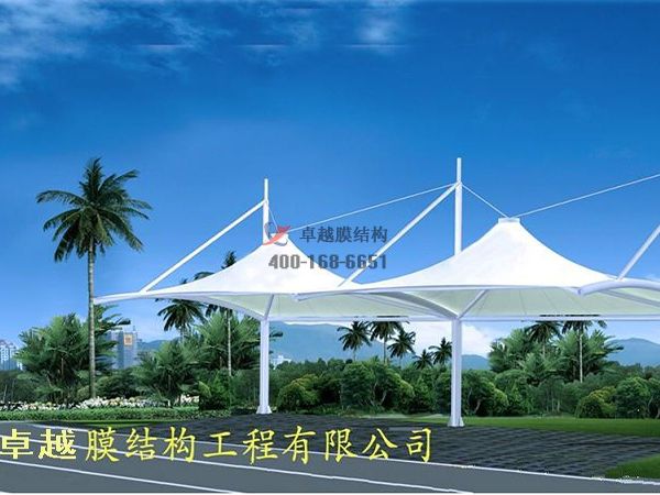 昌吉<font color='red'>張拉膜結構</font>景觀(guān)設計施工【案例圖片】