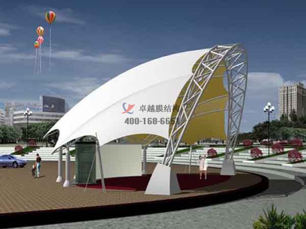 阜陽(yáng)景觀(guān)<font color='red'>張拉膜結構</font>遮陽(yáng)棚【生產(chǎn)廠(chǎng)家】