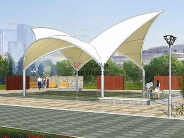 六安<font color='red'>張拉膜結構</font>景觀(guān)小品【案例圖片】