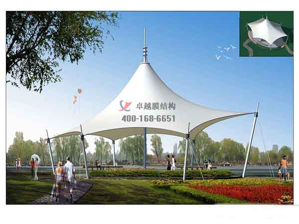 巢湖<font color='red'>張拉膜結構</font>景觀(guān)設計施工【案例圖片】