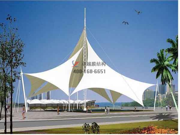 淮南景觀(guān)<font color='red'>張拉膜結構</font>遮陽(yáng)棚【生產(chǎn)廠(chǎng)家】