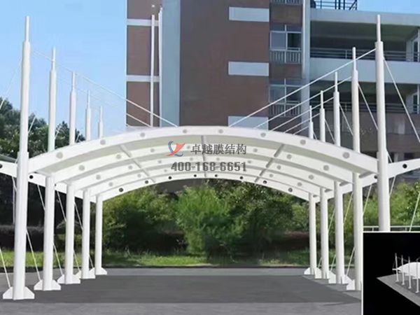 膜結構車(chē)棚
