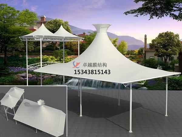 和田<font color='red'>張拉膜結構</font>景觀(guān)小品【案例圖片】