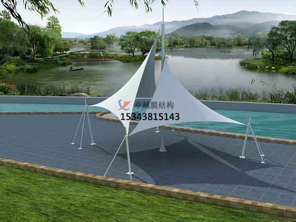 庫爾勒<font color='red'>張拉膜結構</font>景觀(guān)小品【案例圖片】