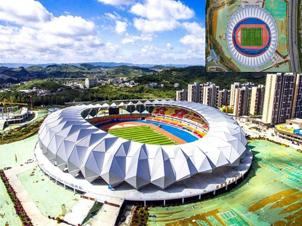 貴州貴陽(yáng)膜結構體育看臺