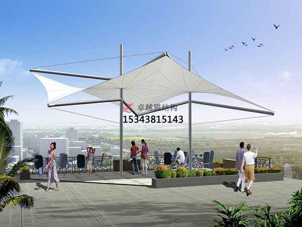 南寧景觀(guān)<font color='red'>張拉膜結構</font>遮陽(yáng)棚【生產(chǎn)廠(chǎng)家】