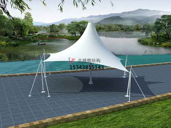 上饒<font color='red'>張拉膜結構</font>景觀(guān)設計施工【案例圖片】 　　