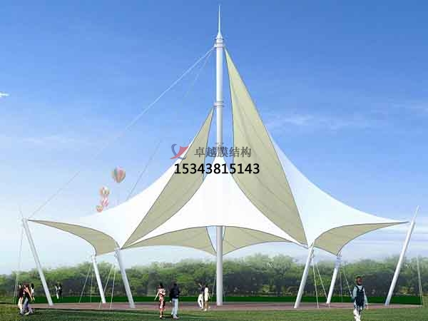 湛江<font color='red'>張拉膜結構</font>景觀(guān)小品【案例圖片】