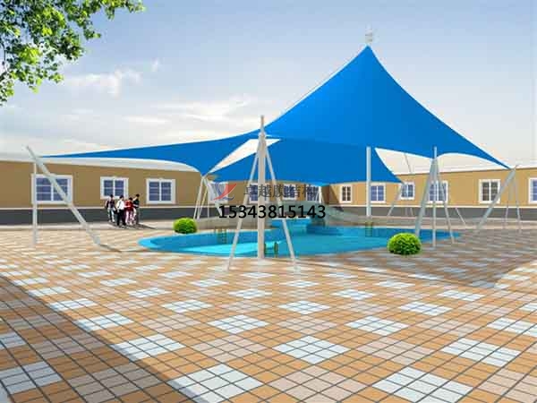 深圳<font color='red'>張拉膜結構</font>景觀(guān)小品【案例圖片】