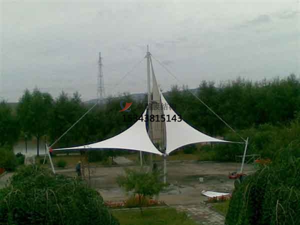 廣州<font color='red'>張拉膜結構</font>景觀(guān)設計施工【案例圖片】