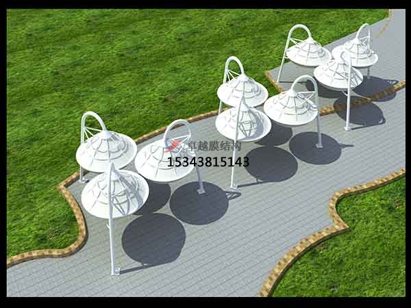 徐州<font color='red'>張拉膜結構</font>景觀(guān)設計施工【案例圖片】