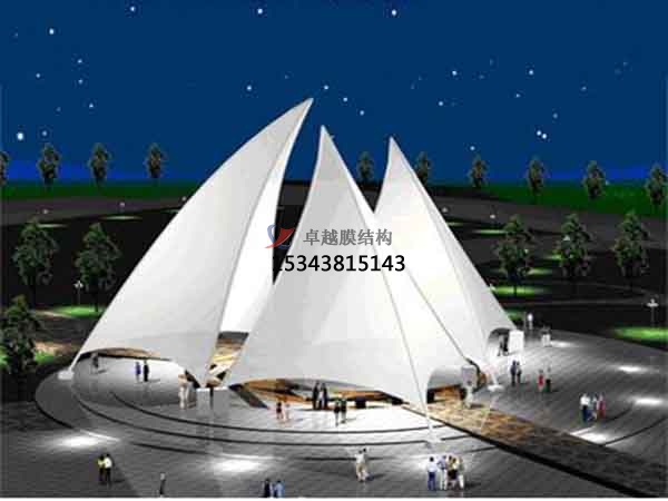 廣元<font color='red'>張拉膜結構</font>景觀(guān)設計施工【案例圖片】