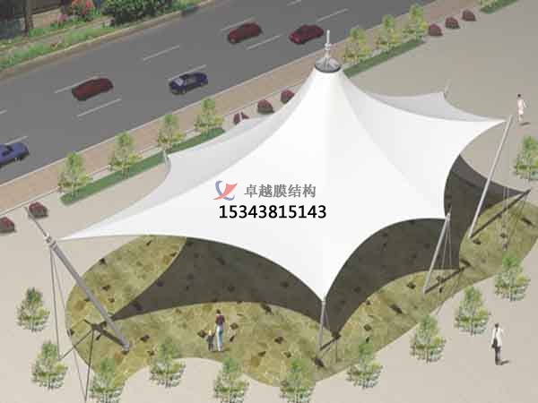南充<font color='red'>張拉膜結構</font>景觀(guān)小品【案例圖片】