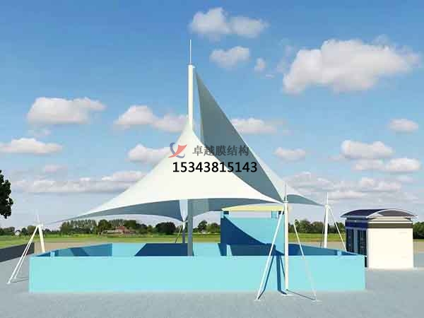 白山<font color='red'>膜結構景觀(guān)</font>小品【案例圖片】