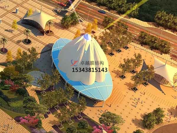 仙桃<font color='red'>膜結構景觀(guān)</font>設計施工【案例圖片】