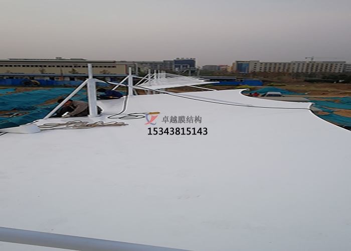 河南滎陽(yáng)陽(yáng)光物流園膜結構