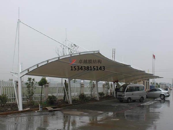 北京<font color='red'>膜結構車(chē)棚</font>遮陽(yáng)棚【生產(chǎn)設計】