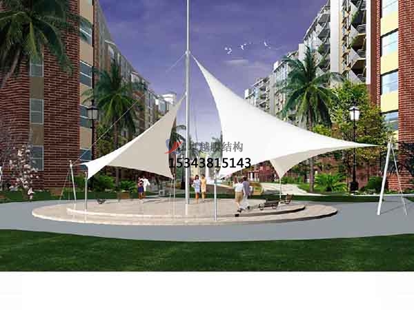 青海<font color='red'>膜結構景觀(guān)</font>【生產(chǎn)設計】