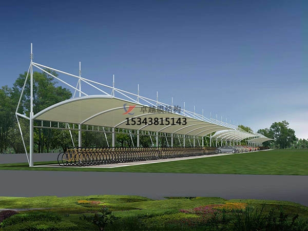 唐山<font color='red'>膜結構車(chē)棚</font>【遮陽(yáng)棚廠(chǎng)家】