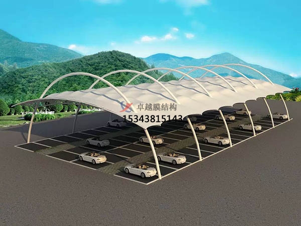 仙桃<font color='red'>膜結構車(chē)棚</font>【雨棚公司】