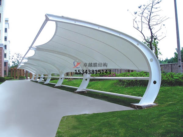 重慶<font color='red'>膜結構車(chē)棚</font>【設計施工】