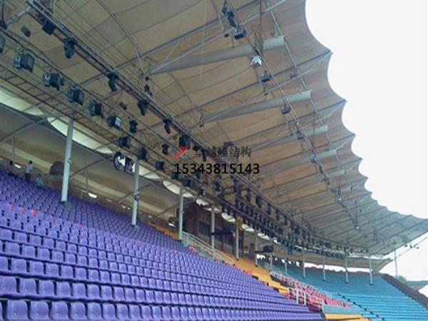杞縣<font color='red'>膜結構看臺</font>/主席臺/舞臺罩棚【設計施工安裝】