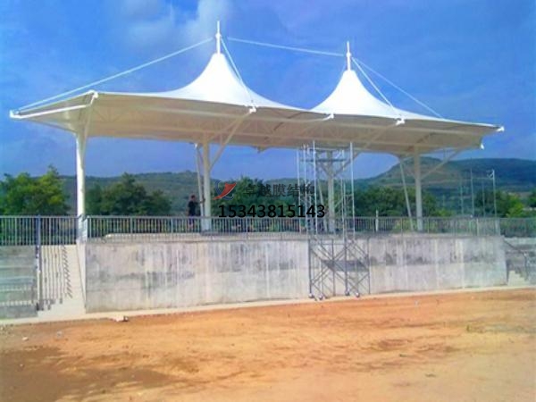 通許<font color='red'>膜結構看臺</font>/主席臺/舞臺罩棚【設計施工安裝】