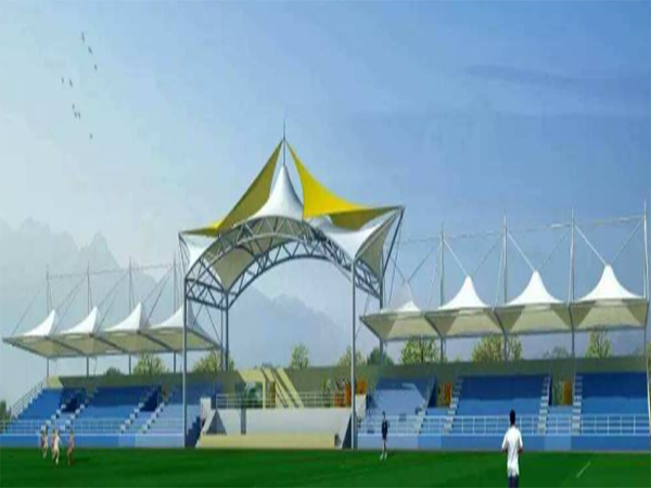 伊川<font color='red'>膜結構看臺</font>/主席臺/舞臺罩棚【設計施工安裝】