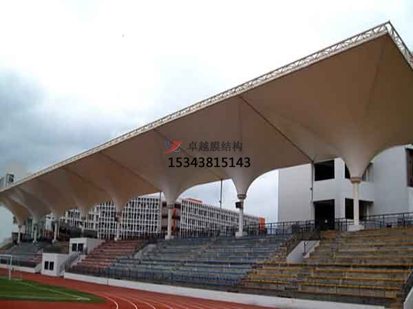 豐寧<font color='red'>膜結構看臺</font>雨棚設計施工安裝