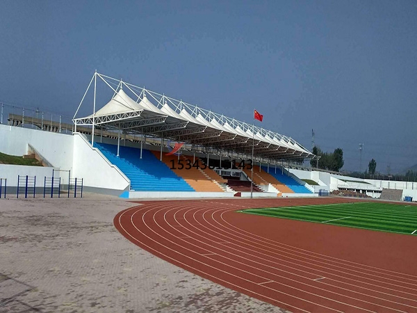 平泉<font color='red'>膜結構看臺</font>雨棚設計施工安裝