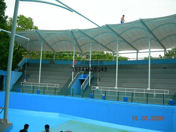 寬城<font color='red'>膜結構看臺</font>雨棚設計施工安裝