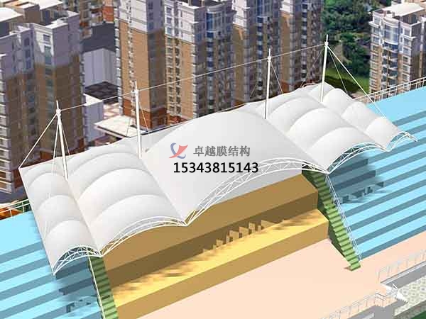 正寧<font color='red'>膜結構看臺</font>/主席臺/舞臺【膜結構施工】