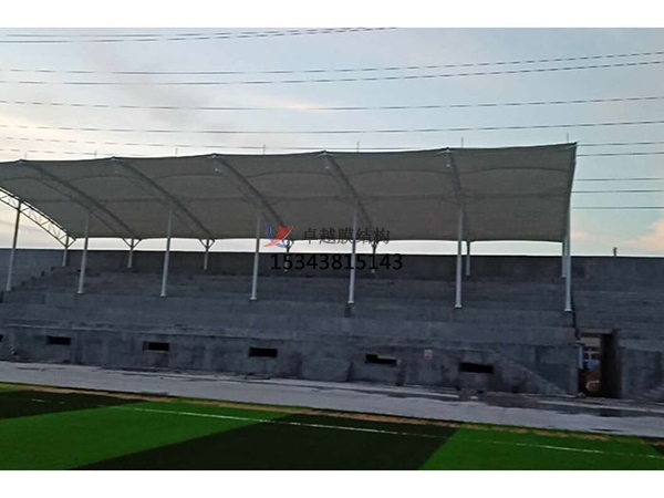 宜昌<font color='red'>膜結構看臺</font>雨棚設計生產(chǎn)安裝