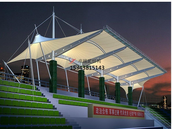 涇川<font color='red'>膜結構看臺</font>/舞臺/主席臺【設計生產(chǎn)施工】